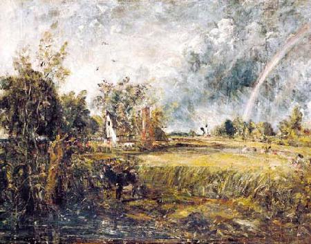 Cottage at East Bergholt, John Constable